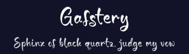 Gafstery by Letterena Studios — Script Handwritten Font — thumbnail 2