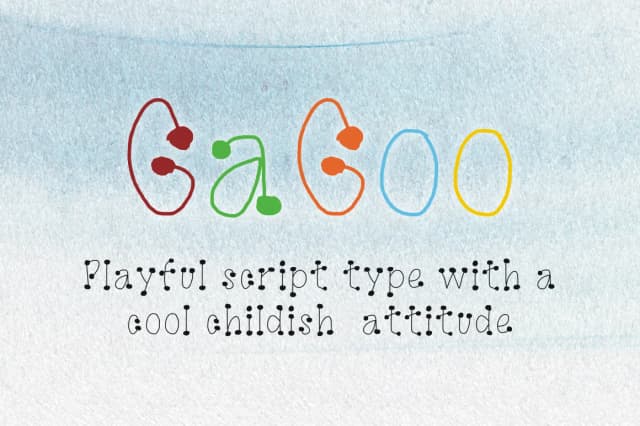 GaGoo Font by Kreativ — Script Handwritten Font