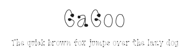 GaGoo by Kreativ Font — Script Handwritten Font