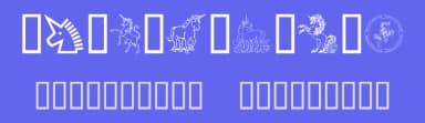 Gail's Unicorn by House of Lime — Dingbats Font — thumbnail 3