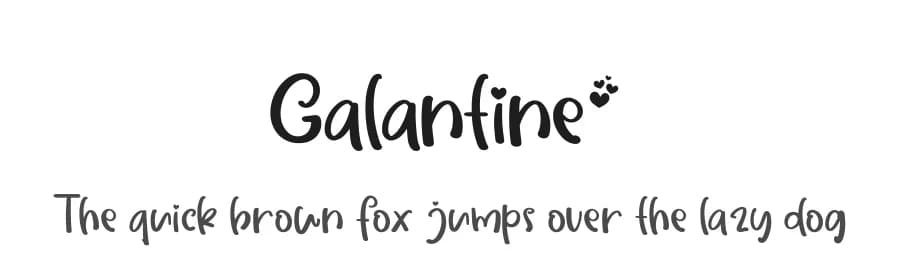 Galantine by Erlina Graphic — Script Handwritten Font
