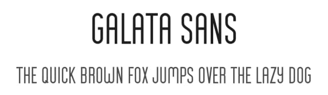 Galata Sans by Krafti Lab — Sans Serif Font