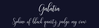 Galatia by Amarlettering - Takiy — Script Handwritten Font — thumbnail 2