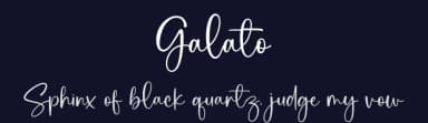 Galato by Ramli Setiadi — Script Handwritten Font — thumbnail 2