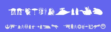 Galaxy Far Far Away by Iconian Fonts — Dingbats Font — thumbnail 3