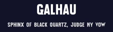 Galhau by Leandro Ferreira — Sans Serif Font — thumbnail 2