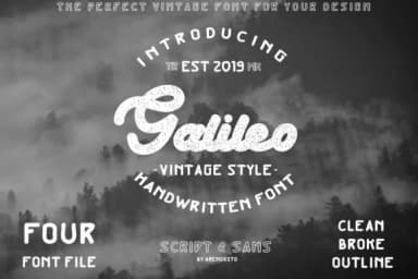Galileo Font by Arendxstudio — Script Handwritten Font — thumbnail 1