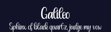 Galileo by Supersemar Letter — Script Handwritten Font — thumbnail 2