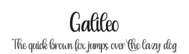 Galileo by Supersemar Letter — Script Handwritten Font — thumbnail 1