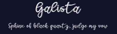 Galista by Giart Studios — Script Handwritten Font — thumbnail 2