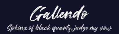 Gallendo by Letterena Studios — Script Handwritten Font — thumbnail 2