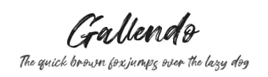 Gallendo by Letterena Studios — Script Handwritten Font — thumbnail 1