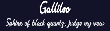 Gallileo by Gado Gado — Script Handwritten Font — thumbnail 2
