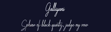 Galliyani by Sabrcreative — Script Handwritten Font — thumbnail 2
