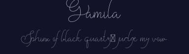 Gamila by Edric Studio — Script Handwritten Font — thumbnail 2