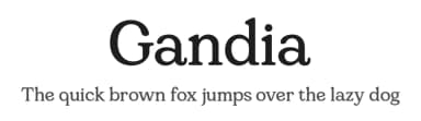 Gandia by Jehoo Creative — Serif Font — thumbnail 1