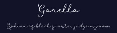Ganella by Etigletters — Script Handwritten Font — thumbnail 2
