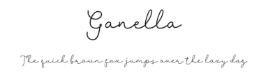Ganella by Etigletters — Script Handwritten Font — thumbnail 1