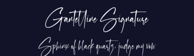 Gantelline Signature by Ramli Setiadi — Script Handwritten Font — thumbnail 2