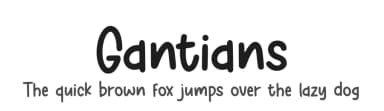 Gantians by Creavibes Design — Script Handwritten Font — thumbnail 1
