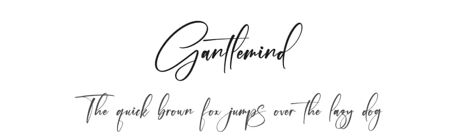 Gantlemind by Letterena Studios — Script Handwritten Font
