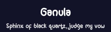 Ganula by Hedi Miftah — Script Handwritten Font — thumbnail 2