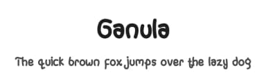Ganula by Hedi Miftah — Script Handwritten Font — thumbnail 1