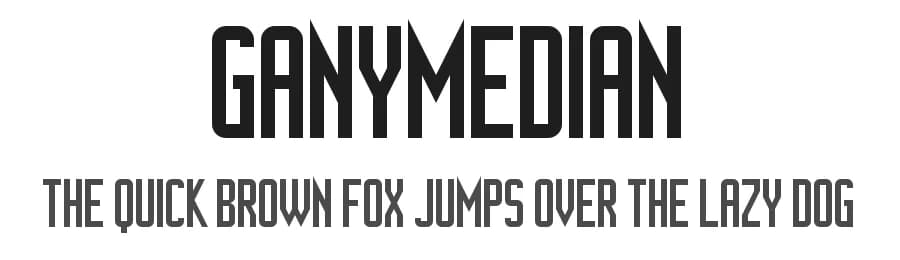 Ganymedian by Chequered Ink — Sans Serif Font