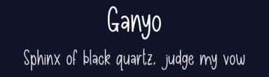 Ganyo by Forberas Club — Script Handwritten Font — thumbnail 2