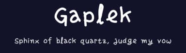 Gaplek by adhie — Script Handwritten Font — thumbnail 2