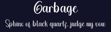 Garbage by creatype designer — Script Handwritten Font — thumbnail 2