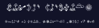 Garden Dingbats by Omega Font Labs — Dingbats Font — thumbnail 2