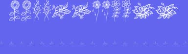 Garden Flowers by JSH creates — Dingbats Font — thumbnail 3