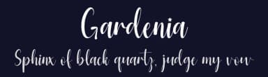 Gardenia by Wahyu Studio — Script Handwritten Font — thumbnail 2