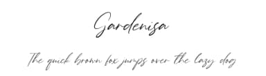 Gardenisa by Balpirick Studio — Script Handwritten Font — thumbnail 1