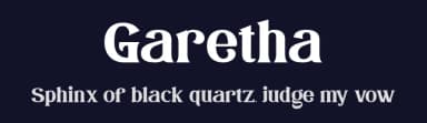 Garetha by Din Studio — Serif Font — thumbnail 2
