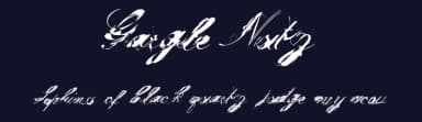 Gargle Nutz by fontvir.us — Script Handwritten Font — thumbnail 2