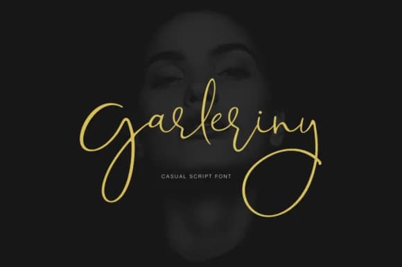 Garleriny Font by Pasha Larin — Script Handwritten Font