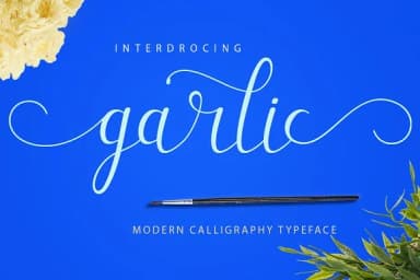 Garlic Font by Jhoen Studio — Script Handwritten Font — thumbnail 1