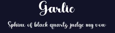 Garlic by Harlek Studio — Script Handwritten Font — thumbnail 2