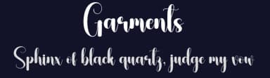 Garments by Andi Moz — Script Handwritten Font — thumbnail 2