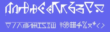 Garmillas Glyphtolite by Mustava Thadeos — Dingbats Font — thumbnail 3