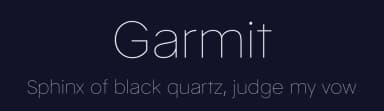 Garmit by Fitrah Type — Sans Serif Font — thumbnail 2