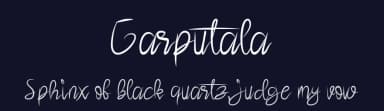 Garputala by Dankin' Don — Script Handwritten Font — thumbnail 2