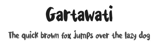 Gartawati by The Docallisme - Amry Al Mursalaat — Script Handwritten Font