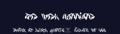 Gas Mask Warriors by Murder Fonts — Script Handwritten Font — thumbnail 2