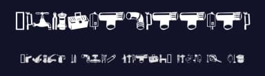 Gasfiterbarrera by David Barrera — Dingbats Font — thumbnail 2