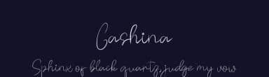 Gashina by Stellaris Studio — Script Handwritten Font — thumbnail 2