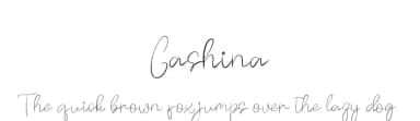 Gashina by Stellaris Studio — Script Handwritten Font — thumbnail 1