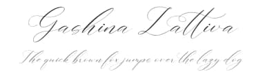 Gashina Lattiva by Perspectype Studio - Letterena.com — Script Handwritten Font — thumbnail 1